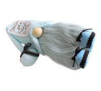 MINAOLULUS GNOME Bleu en Tissu, Figurine Décorative de Fête, Table Carnaval | Poupée Naine Créative et Légère, Accessoire Photo, Ambiance Festive, Style Charmant pour Décoration Intérieure