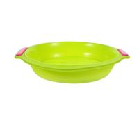 MINAOLULUS Moule à Gâteau Silicone Rond 23 cm, Plaque de Cuisson pour Gâteau, Moule à Pâtisserie Antiadhésif, Usage Domestique, Silicone Résistant à Haute Température, Nettoyage Facile