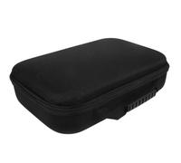 MINAOLULUS Pochette à Outils, Sacoche à Outils en Tissu Noir, Rectangulaire, Rangement Facile, Transport Pratique, pour Perceuse et Meuleuse