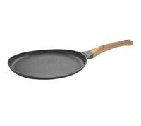 MINAOLULUS Poêle à Crêpes Multifonction 20 Cm en Aluminium Revêtement Antiadhérent pour Cuisine Familiale Crêpière Portable