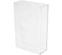 MINAOLULUS Présentoir Mural de Documents A6 Simple en PS pour Bureau | Rangement Rapide des Papiers, Format Compact, Usage Table ou Fixé au Mur