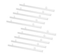 MINAOLULUS Rail Suspendre en Pvc pour Affiches 15 Pièces, Installation Rapide et Démontage Facile, Bande Polyvalente pour Affichage en Magasin et Espaces Domestiques