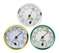 MINAOLULUS Thermomètre d'intérieur 3pcs pour la maison, hygromètre numérique multifonction, plastique et métal, mesure humidité et température, jardin et terrasse, lecture Celsius et