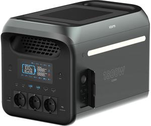 Minceur Xtorm Generateur Electrique Portable 1800W - incluant 3x ports AC et 2x ports USB-C, 2x ports DC5521 et 1x port 12VTechnologie PowerBoost, Station Électrique Portable pour le Camping, le VR ou