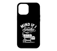 Mind If I Smoke BBQ Grill Fumoir Cadeau Amusant Coque pour iPhone 12 Pro Max