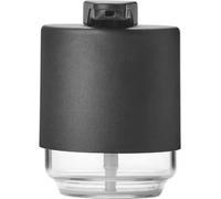 Mindset Distributeur de savon Mécanisme de pompe Sans gouttes Facilement rechargeable Mineral Infinite Grey Accessoire de salle de bain Étagère de rangement Appareils de cuisine