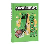 Minecraft Agenda scolaire journalier 12 mois pour enfants et adolescents, couverture rembourrée, 320 pages en couleur, idéal pour l'école primaire et collège, 12,7 x 17,8 cm, Creeper Jolly