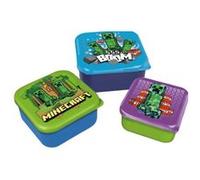 Minecraft - Boîte alimentaire (pack de 3)