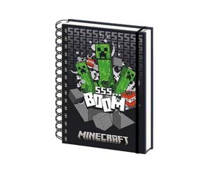 Minecraft - Cahier à spirale (Taille unique) (Multicolore)