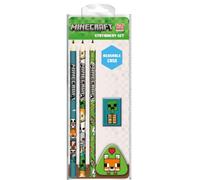 Minecraft (Chibi Fox) Ensemble de papeterie avec stylo sous licence officielle