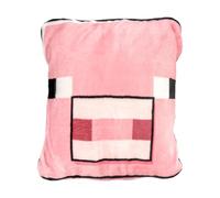 Minecraft Couverture de Coussin Motif Cochon Multicolore Taille Unique