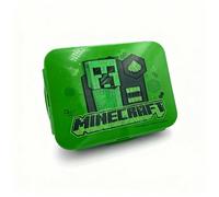 Minecraft Creeper Graffiti Art Boîte à déjeuner Bento à compartiments multiples | Boîte à déjeuner Bento anti-fuite avec compartiments pour l'école et le bureau | Cadeau parfait pour les fans et les