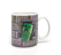 Minecraft Creeper Inside 11 oz / 312 ml tasse grise en céramique à changement