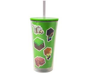 Minecraft Cup Personnalisé Creeper Zombie Kids Gamer Cadeau Boissons Bouteille