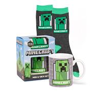 Minecraft Cupe et chaussettes Tasse à la taille d'une taille de 11oz Merchandise taille unique