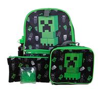 Minecraft Ensemble sac à dos 5 pièces