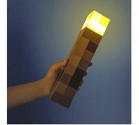 Minecraft Game Led Torch Desk Lampe De Chevet Veilleuse Décoration De La Maison