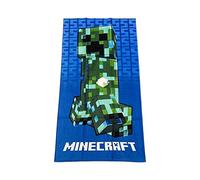 Minecraft Grande Serviette de Plage 70x140cm ORIGINAL Officiel HALANTEX