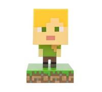Paladone Mini veilleuse Icône Minecraft Alex BDP – Pixelisée, très lumineuse, multicolore