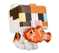MINECRAFT Lampe Cat Globuddies rechargeable - sous licence officielle - Silicone souple