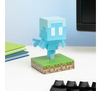 Paladone Lampe de bureau Allay Minecraft multicolore sur pied, déco chambre et cadeau