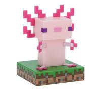Minecraft Lampe Icon Axolotl - Sous licence officielle - Fonctionne avec piles