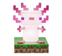 Minecraft Officially Licensed Axolotl Free Standing Desk Light, Gaming Room Decor and Merchandise for Boys and Girls, Nightlight Gift Accessory for Playroom and Bedroom | Paladone