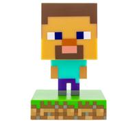 Minecraft Steve Icônes Lampe 3D De Bureau Paladone Products