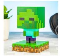 Paladone Veilleuse Zombie Minecraft – Officiellement licenciée, Portable, Fonctionne à piles