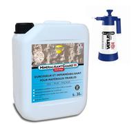 Minéralisant H -Durcisseur Pierre Hydrofuge Haute Performance - Stop Effritement -5L - traite 30m² + Pulvérisateur
