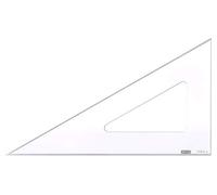 MINERVA Equerre 60° Bord Antitache 45cm Transparent