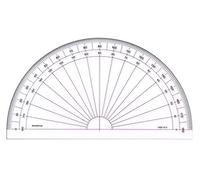 Minerva Rapporteur 180° 15 cm Transparent