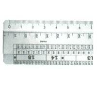 Minerva Règle Informatique 420 Mm Grad 1/10 1/8 1/6 De Pouce N°1160
