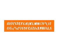 Minerva Trace Lettres Okay N°8 Matière Biosourcée Orange