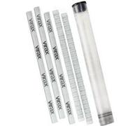 Mines crayon blanches x5 VIRAX 262714taille