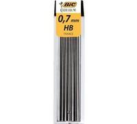 BIC Lot de 3 Etuis de 12 mines pour porte-mines Critérium 0,7 mm HB