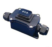 Minflora Commutateur de bateau étanche IP67 30 A 250 V, 6 broches 3 positions bilatéral à réinitialisation automatique pour moteur et treuil, robuste à 3 voies pour interrupteur à bascule pour