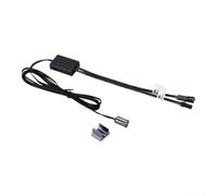 Minflora Interrupteur à détecteur de mouvement DC12 V DC24 V, contrôle tactile inductif pour éclairage d'armoires de cuisine, fil de 2 m pour automatisation d'armoire (B)