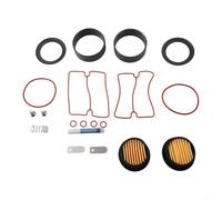 Minflora Kit d'entretien de rechange pour compresseur d'air sans huile 550 W avec cylindre, valve et joints