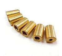 Minflora Manchon de tige de connexion pour mandrin B10, 3,175 mm, 4 mm, 5 mm, 6 mm, couplage conique en cuivre, forets de sortie de puissance stable, matériau en laiton pour tour de travail du bois (6