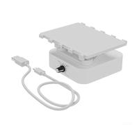 Minflora Pour mini mélangeur orbital de laboratoire, rotation circulaire à 360 ° avec tr/min réglable, design compact ABS, pour la décoloration, l'incubation et les tâches de mélange (insérer dans)