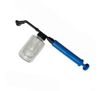 Minflora Pulvérisateur manuel agricole pour pollinisation des arbres 500 ml Distributeur de poudre avec design coupe-vent Poignée ergonomique Outil de jardinage fabriqué en plastique PET et PP (500 ml
