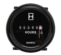 Mingzhe Compteur Horaire de Moteur de Haute Précision 6-80V, Compteur Temps à Quartz pour Pompes à Eau, Grues Voyage