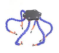 Mingzhe Établi à Bras Flexibles de qualité Supérieure avec 6 Bras et Clips pour Les Tâches de Soudure dans Les Projets électroniques et Bijoux 11,8 Pouces