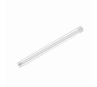 mingzhe Extension de Bras de Douche en Acier Inoxydable 6 Pouces, Tube D'extension chromé G1/2 pour Pomme Douche avec Installation Facile, Fixation en Position Basse (10 Pouces)