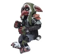 mingzhe Grande Statue de Gobelin de Jardin, Sculpture en Résine, Décoration Bureau avec Personnage D'anime Lutin Ludique, Cadeau Noël, Décoration la Maison