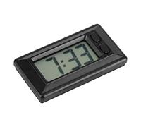 mingzhe Horloge Numérique LCD pour Tableau de Bord de Voiture, Horloge Bureau, Affichage électronique la Date, L'heure, du Calendrier avec Grands Chiffres Faciles à Li