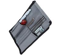 mingzhe Kit D'affûtage de Tronçonneuse 8 Pièces avec Outil de Jauge Profondeur pour L'entretien la Scie à Chaîne, Planche Classement 3 Limes Rondes Nettoyeur Fente
