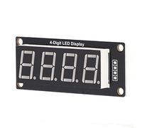 mingzhe Module Numérique LED 4 Pièces, Longue Durée de Vie, 4 Bits 7 Segments pour les Fabricants et les Amateurs, qualité PCB Supérieure, 0.56 Pouces (MRA172A Rouge)