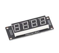 mingzhe Module Numérique LED 4 Pièces, Longue Durée de Vie, 4 Bits 7 Segments pour les Fabricants et les Amateurs, qualité PCB Supérieure, 0.56 Pouces (MRA172E Jaune)